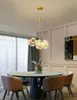 Plafonnier suspendu au design moderne, luminaire décoratif d'intérieur, 3/5/9/15 LED, luminaire décoratif d'intérieur, idéal pour un salon ou une salle à manger, 220V