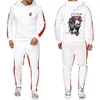 Men's Tracksuits Men 2022 Spring e Autumn Stitching Capuz do capace