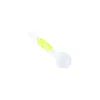 Y203 Luminous Smoking Pipe About 4 Inches 30mm OD Clear Bowl Glowing Sea Grass Style Oil Rig Glass Pipes