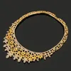 Earrings & Necklace Right Noble Gold Designer Jewelry Set Nigeria Women Accessories Bridal Fashion African Beads Wholesale