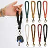 Keychains Handmade Cotton Rope Braided Wrist Keychain INS Wind Forest System WistBacelet Car Auto Interior Accessories Miri22