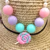 bubblegum necklaces for girls