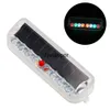 Car-Styling Alarm Warning Strobe Light Solar Power Anti Collision Blinkande Säkerhet Car Lamp