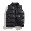 Gilet da uomo Gilet invernale da uomo di alta qualità da esterno classico moda casual caldo cappotto gilet in piuma d'oca bianca per uomo e donna