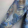 Blumenbedruckte Jeans für Damen, Frühling, Sommer, hohe Taille, lockere, knöchellange Denim-Haremshose ohne Gürtel 210427