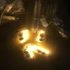 3,3 piedi 20 LED Mini Stringa luminosa impermeabile Filo di rame Lucciola Stellata luminosa per fai da te Festa di nozze Barattoli di vetro Artigianato Decorazione natalizia Bianco caldo usalight