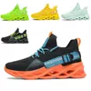 Rabatt Männer Frauen Laufschuhe Klinge Atmungsaktive Schuh Schwarz Weiß Seegrün Volt Orange Gelb Herren Trainer Outdoor-Sport Turnschuhe Größe 39-46