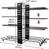 Organisateur de casseroles et poêles pour armoire réglable 8 niveaux antidérapants avec 3 méthodes de bricolage Casseroles de cuisine 211112