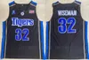 NCAA State Tigers College Basketbal 25 Penny Hardaway Jersey Mannen 32 James Wiseman 55 William Wright University Blue Black White Gray Steitched Team Goede kwaliteit