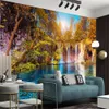 3d Modern Landscape Wallpaper Romantic Scenery Mural Interior Decoration Wall Papers Living Room Bedroom Home Decor Painting Wallpapers