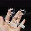 Bent Glass Oil Burner Pipe 10mm 14mm 18mm Male Female Bubbler Oil Nail Adapter for Dab Rig Bong Hookah Accessories with One Funnel