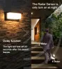 Wall Light Waterproof IP66 Porch Modern Lamp Radar Motion Sensor Courtyard Garden Outdoor