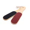 Foot Rasp Callus Removedor Dupla SPA Wood Foot File para Pedicure Foot Care LLF12333