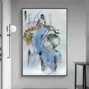 Dansende liefhebbers abstracte olieverfschilderijen afdrukken op canvas posters en prints vrouw terug moderne kunst foto's thuis wanddecoratie
