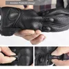 1 pair Black Men's Perforated cool motorcyclists leather gloves motorcycle gloves Motocross windproof Leather gloves M/L/XL Hot H1022