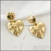 Baumleuchter Ohrringe Schmuck Aensoa Mode Metall Anweisung 2021 Goldfarbe Geometrisch Für Frauen Hängen Ohrring Drop Lieferung Xkjis