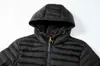男性冬のフード付きパーカーウインドブレイクファッション男性ブランドホワイトアヒルダウンジャケットコート厚い暖かい防水衣料品の外装210916