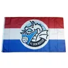 علم هولندا نادي كرة القدم FC DEN بوش 3 * 5ft (90 سنتيمتر * 150 سنتيمتر) بوليستر أعلام راية الديكور تحلق المنزل حديقة هدايا احتفالية