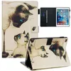 Cartoon Leather Cases na iPad 10.2 10.5 Pro 11 Air4 10.9 Air Air2 5 6 8 Mini 1/2/3/4 / 5 Tygrys Motyl Kot Morze Ocean Tower Panda Flip Cover