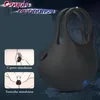 Wholesale Vibrating Penis Massager Male Chastity Cock Ring Vibrator Sex Toys for Men Wireless Remote Control Testicle Men's Masturbator