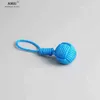 Keychains amiu hand geweven, paracord apen vuist sleutelring voor auto