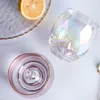 Прозрачный красочный кристалл стеклянный чашка кофе пивная кружка сок молочный виски яйца в форме яйца бытовые воды