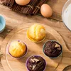 Silikonbakande koppar Verktyg, återanvändbara Cupcake Liners Nonstick Muffin Cup Cake Moulds Ställ standard Storlek Cupcakes Holder