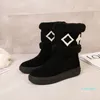 Mulheres Designe botas de inverno botas de neve camurça lâminas de pele reais couro impermeável inverno joelho quente botas altas marca moda de luxo design