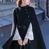 Manteau en laine automne femmes simple boutonnage solide poches irrégulières femme Cardigan 11920288 210527