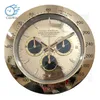 Luxe Designer Wandklok Horloges Metalen Kunst Grote Metalen Goedkope Wandklok GMT Groene Wandklok X0726