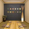 Japanische Bambuslampe Boden Tatami Chinesische Zen Teestube Lichter Nordic Wohnzimmer Schlafzimmer Studie Vertikale Angellampen