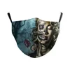 2023 Halloween Digital Printing Codzienna maska ​​ochronna moda kreatywna odporna na kurz mgły wodoodporna wodoodporna pm2.5