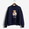 designer all'ingrosso Polos Bear Camicia di marca T-shirt a maniche lunghe da donna da uomo Hockey EU UK Taglia Matini Bear Captain Camicia tuta moda