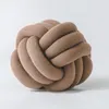 Cushion/Decorative Pillow Round Knotted Plush Ball Nordic Style Stuffed Throw Waist Back Cushion Home Sofa Bed Decoration Dolls Toys 30cm