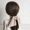 ヘアアクセサリー韓国ネット有名人甘い模造シルク弓リボン大サークルフレンチレトロワイドヘッドロープ女性