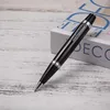 Canetas esferográficas mini luxo caneta de metal rolo de alta qualidade recarga de tinta preta para negócios escrita ferramentas de escritório material escolar