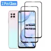 PCs Gehärtetes Glas Für Huawei P40 Lite 2021 Screen Protector Huavei P30 Film P 30 40lite Huawey 40 E handy Protektoren