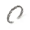 Bracelet bracelet bracelet 2021 pour les hommes grands ouverts réglables tressés de style tissage enveloppe bijoux 5599774
