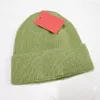 Mode Candy Hüte Kerngesponnenes Garn Strickmütze Frühling Herbst Winter Mützen Weihnachtsmützen für Mann Frau Sport Skullies Chapeu Caps Baumwolle Designer Wolle wärmer Kopfbedeckung