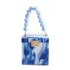 Damen-Handtasche in Geschenkbox-Form, für Abschlussball, Damen, Hochzeit, Abend, Party, Acryl, Clutch, Bankett, Handtasche