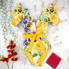 Sexy Swimsuit Women Swimwear Push Up Monokini Ruffle Swim Suit Bathing Summer Beach Wear Female 210611