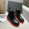 Новые мисс дизайнерские ботинки B Натуральная кожа Мартин лодыжки Chaelsea Boot мода нескользящая волна цветные резиновые навязки эластичные лямки роскошный комфорт Изысканные туфли