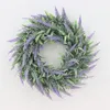 Artificial Plant Garland Plastic Flower Wreath Home Door Decoration Hanging Ornaments Wedding Backdrops Mall Window Layout