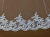 Gelin Veils Gerçek POS 5 M Tül Dantel Katedrali Uzun Düğün Gelin Peçe Beyaz Fildişi Metal Tarak Aksesuarları Veu de Noiva