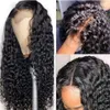 Brazilian deep wave 360 full lace frontal wig hd transparent laces front wigs pre plucked 130% denstiy natural hairline with baby hair diva1