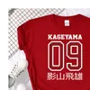 Street Fashion Haikyuu Tops Anime Print T-shirts Vrouwen Oversize Losse T-shirt Cartoons Zweet Kleding Crewneck Zomer
