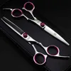 Nuovo arrivo Kasho da 60 pollici di taglio dei capelli Scissori blu vite rosa nera 4CR BARBER PROFESSIONE BAGNA DI MAGGIORE9616454