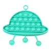 Zabawki Kolorowe UFO w kształcie UFO Push Bubble Anti Stress Educational Children and Adults Toy Bubblesa04a217358504