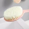 Long manche en plastique bain douche dos brosse épurateur peau nettoyage brosses corps pour salle de bain accessoires outil de nettoyage