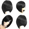 Autres accessoires de mode courte Bob Wig Synthétique Silky Straight Perruques de Cheveux Couleurs Humains Simulation Humanhair Wigs Wig128